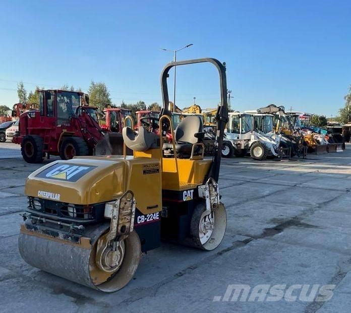 CAT CB 224 E Twin drum rollers