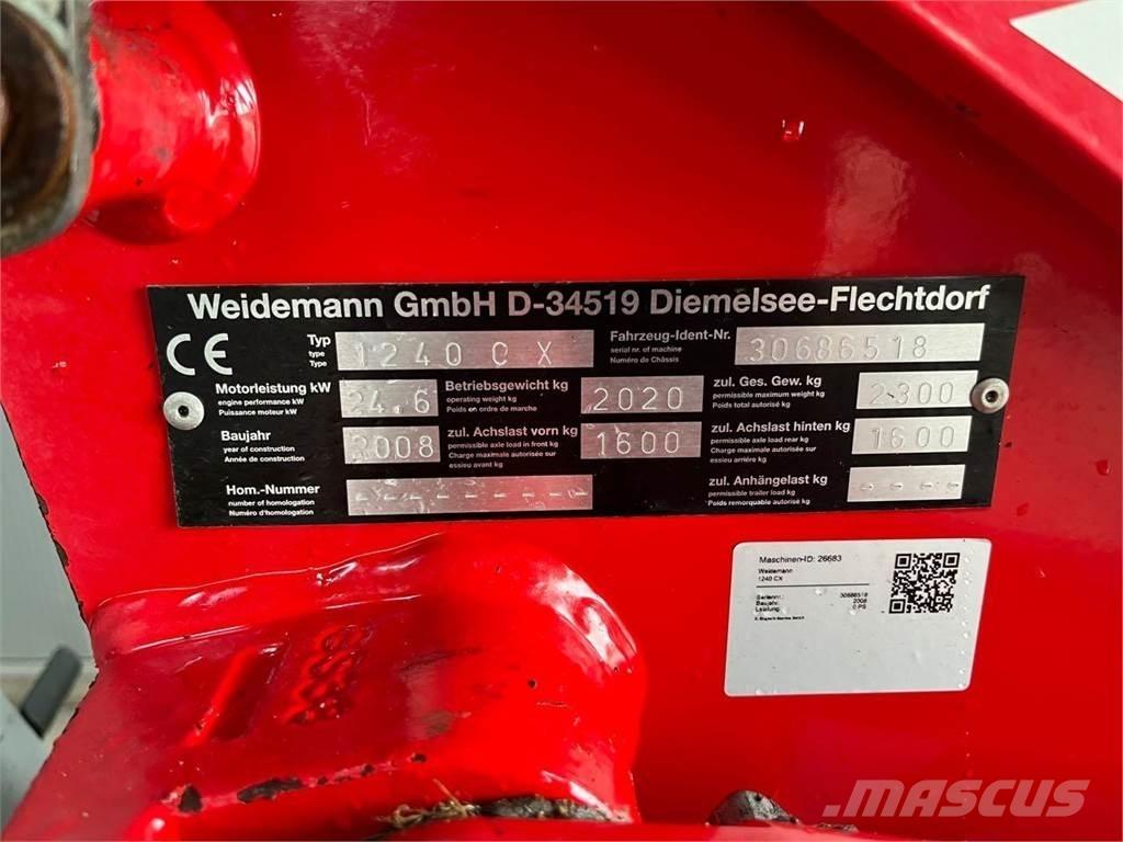 Weidemann 1240 CX Other farming machines