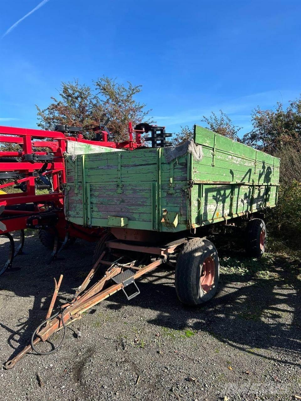  Maack ZSK 80 Tipper trailers