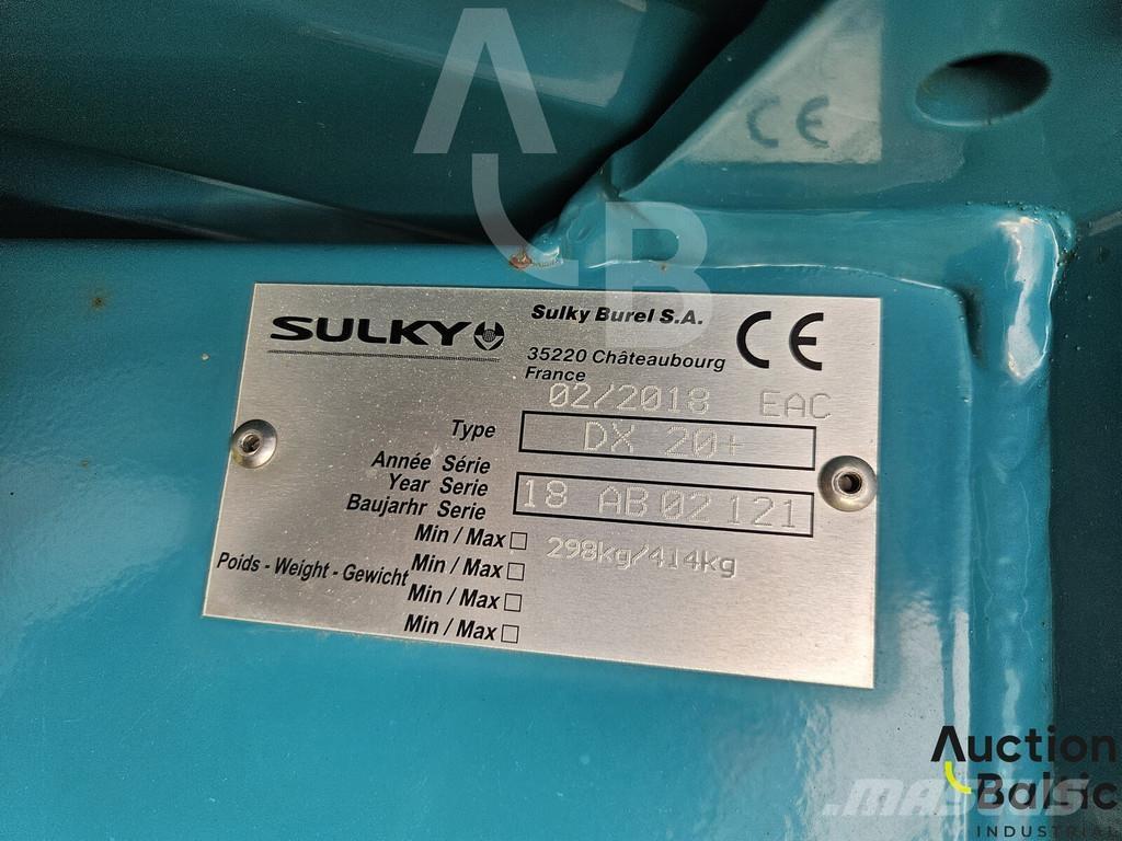 Sulky DX 20+ Mineral spreaders