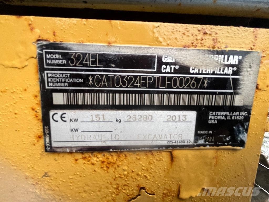 CAT 324 E Crawler excavators