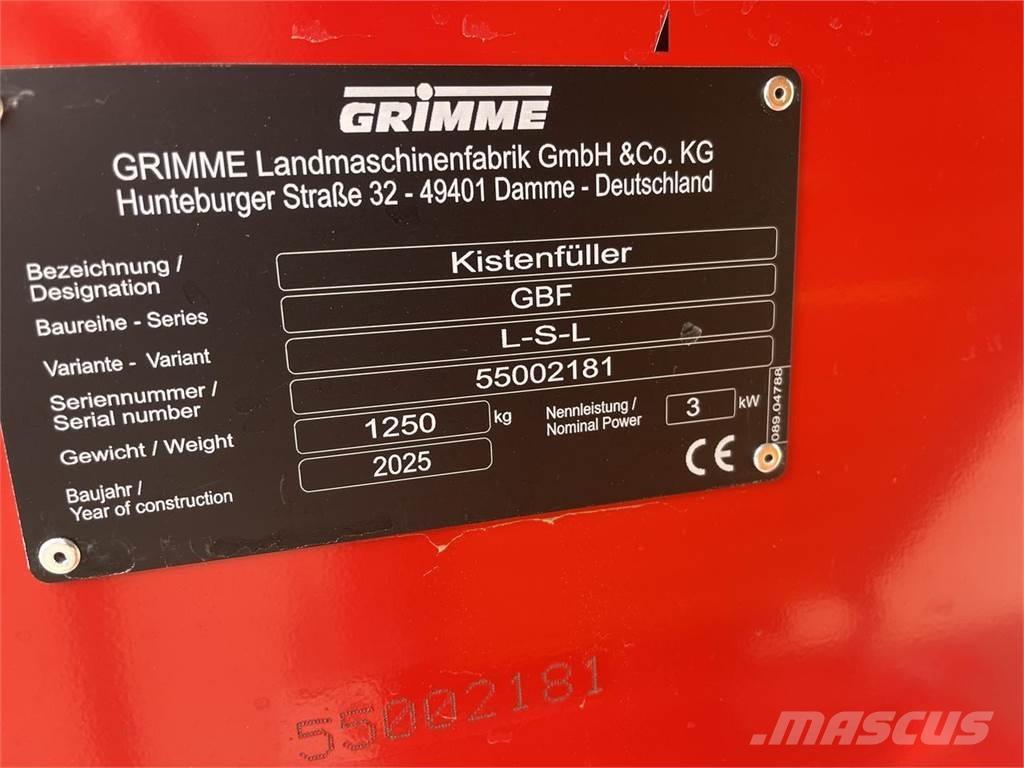 Grimme GBF LSL Store loaders