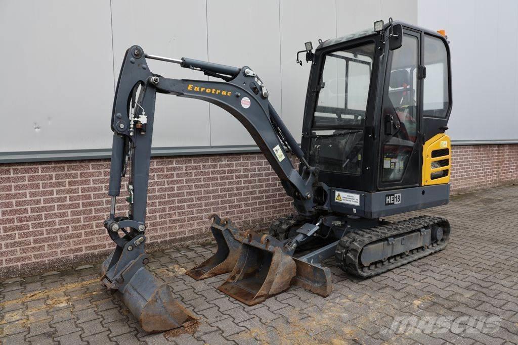 Eurotrac HE18 Mini excavators < 7t