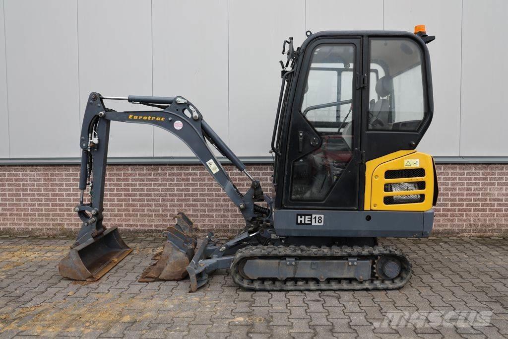 Eurotrac HE18 Mini excavators < 7t