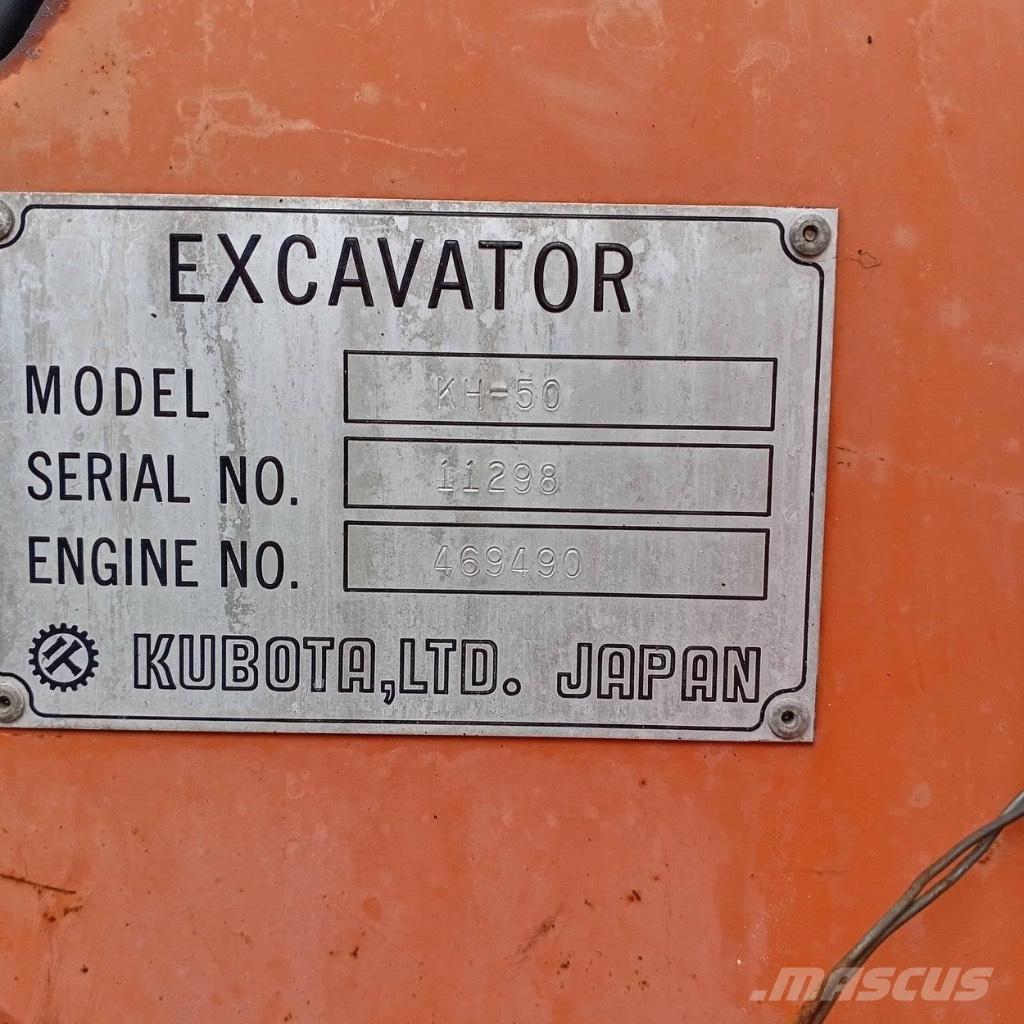 Kubota KH 50 Mini excavators < 7t