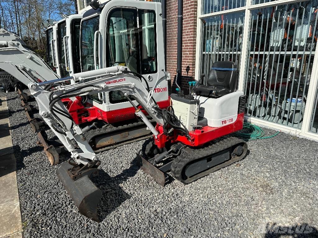 Takeuchi TB 108 Mini excavators < 7t