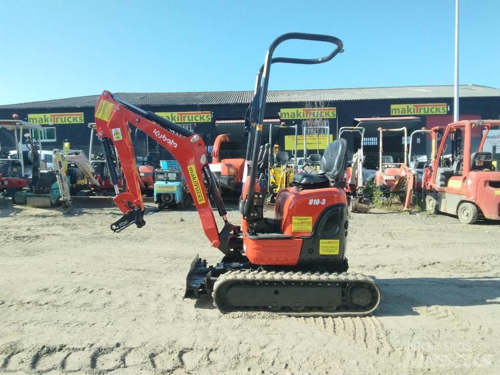 Kubota U 10-3 Mini excavators < 7t
