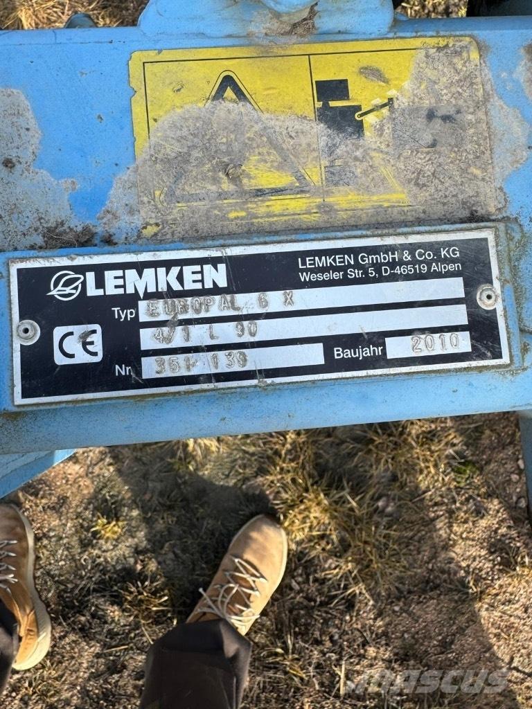 Lemken EurOpal 6 X Reversible ploughs