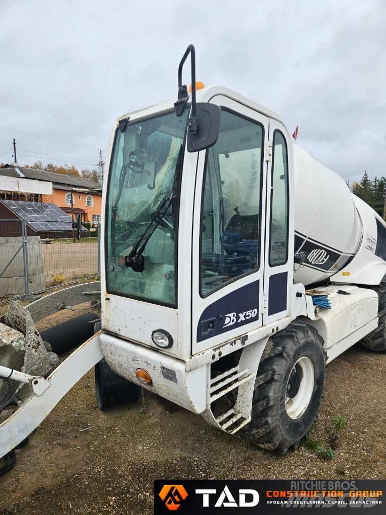 Fiori DB X50 Concrete/mortar mixers