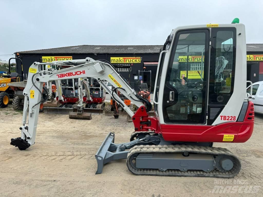 Takeuchi TB228 Mini excavators < 7t