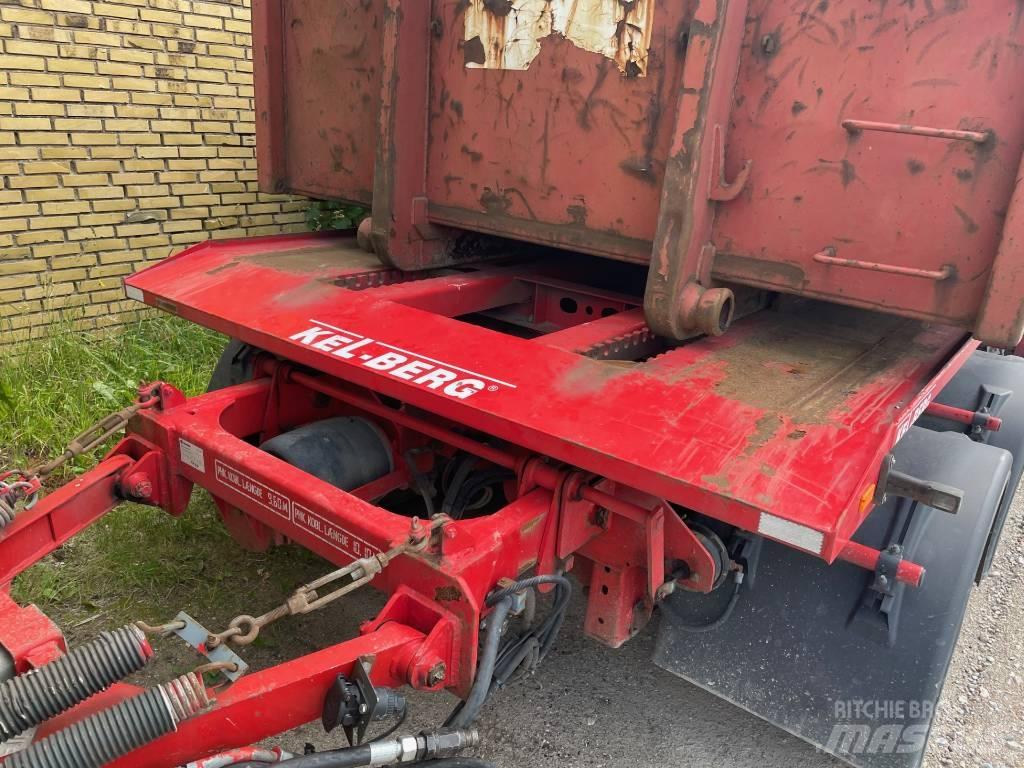 Kel-Berg T 440 K Containerframe/Skiploader trailers