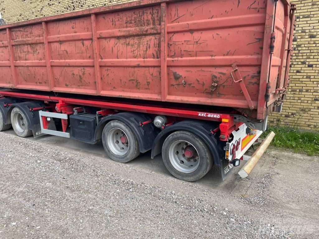 Kel-Berg T 440 K Containerframe/Skiploader trailers