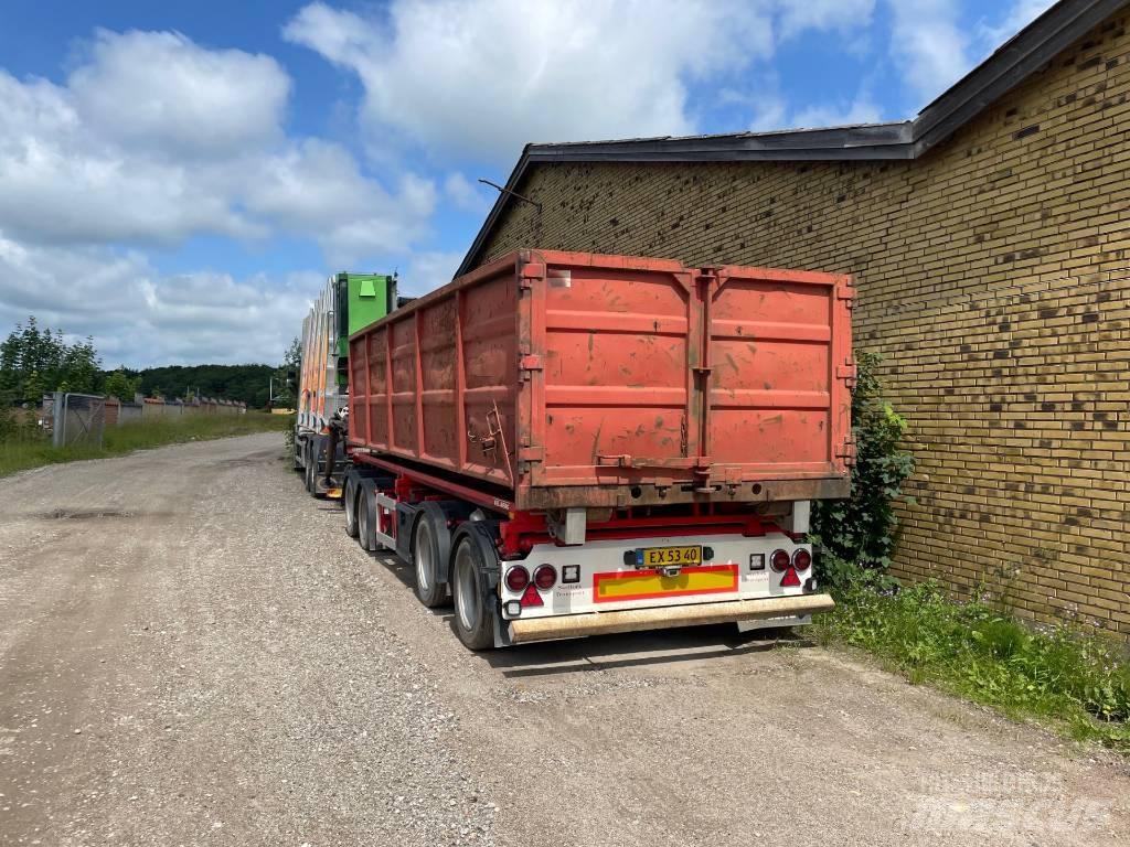 Kel-Berg T 440 K Containerframe/Skiploader trailers