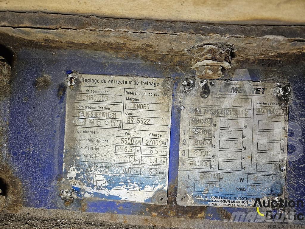 Lamberet YS-2P5 Curtainsider semi-trailers