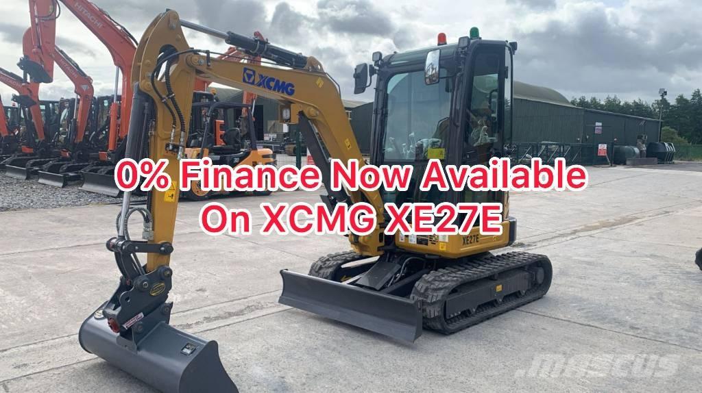 XCMG XE27E Mini excavators < 7t