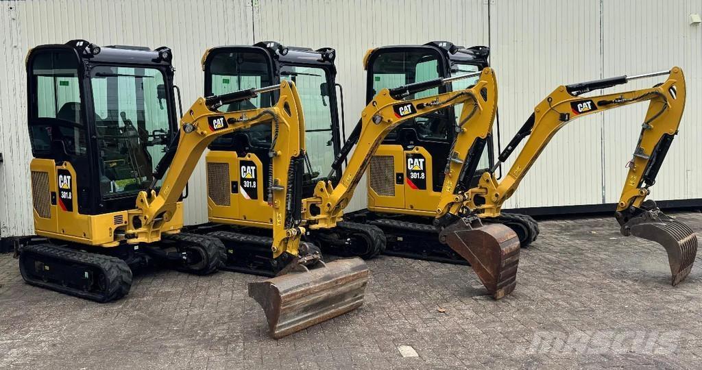 CAT 301.8 NextGen Mini excavators < 7t