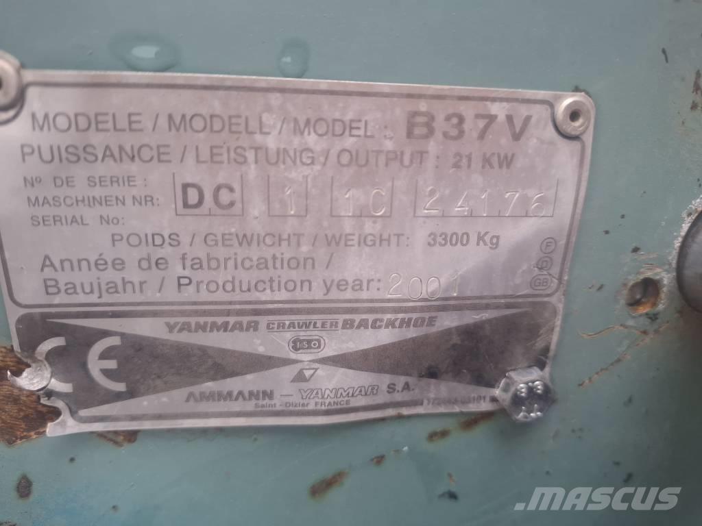Yanmar B 37 V Mini excavators < 7t