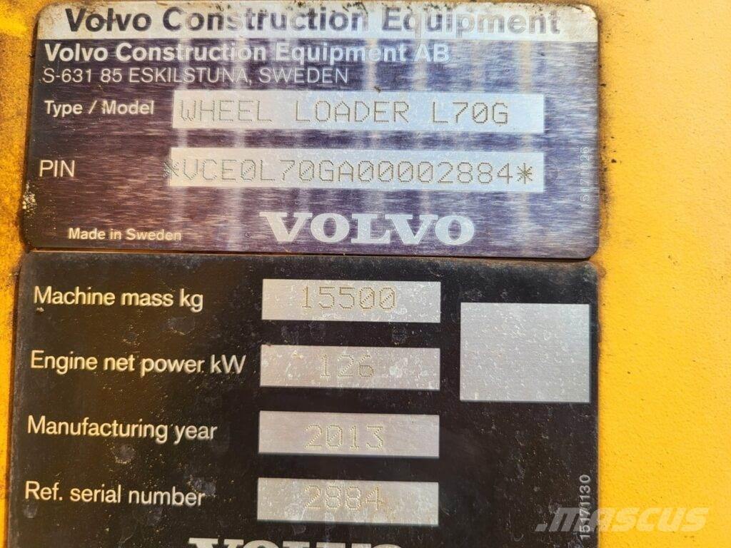 Volvo L70G Wheel loaders