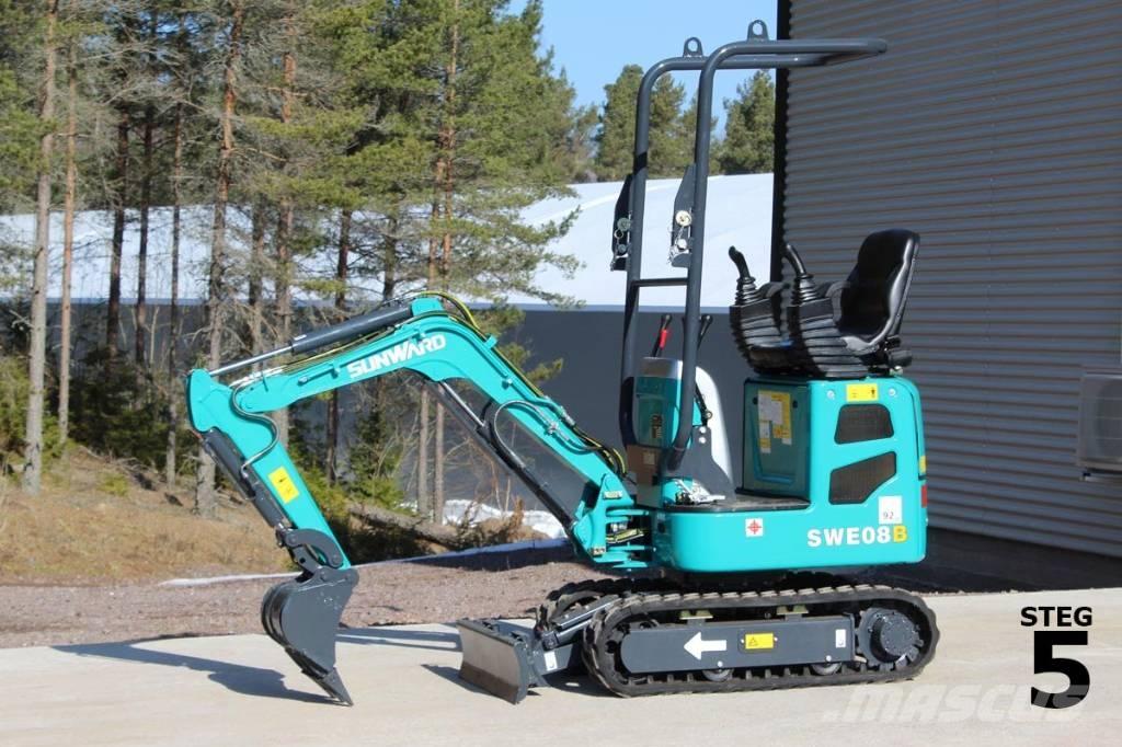 Sunward SWE 08 B Mini excavators < 7t