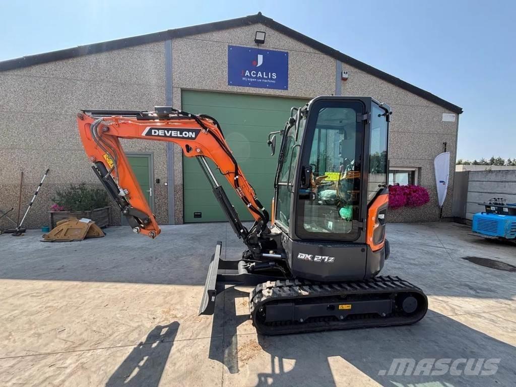 Doosan DX27Z-7 Mini excavators < 7t