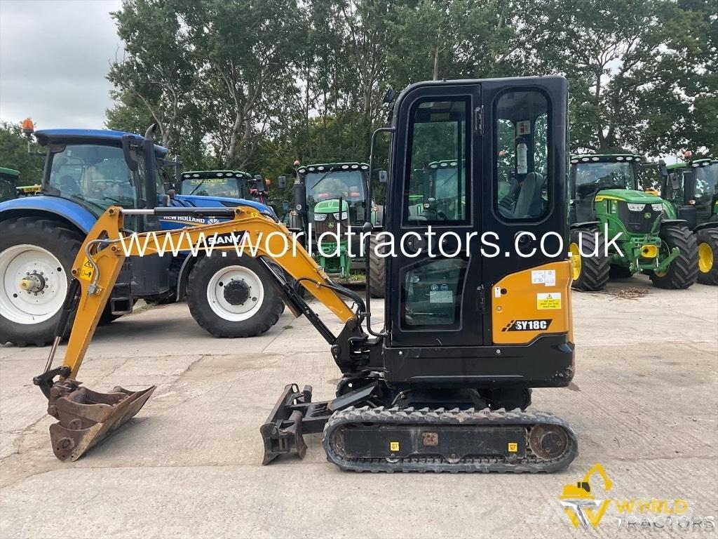 Sany SY 18 C Mini excavators < 7t