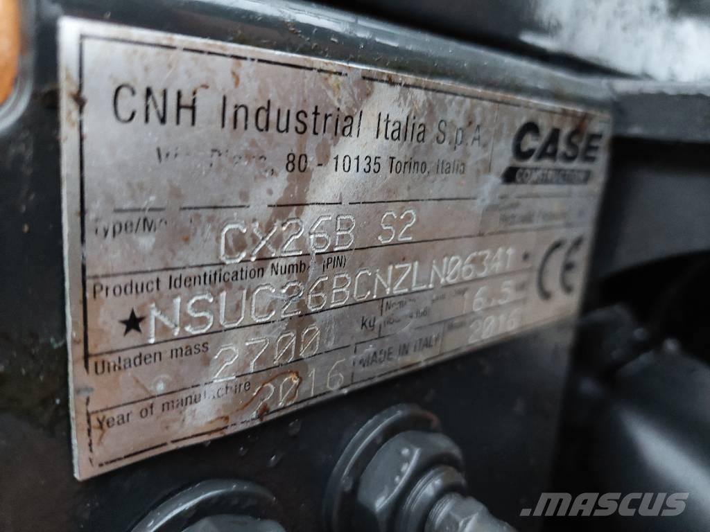 CASE CX 26 B Mini excavators < 7t