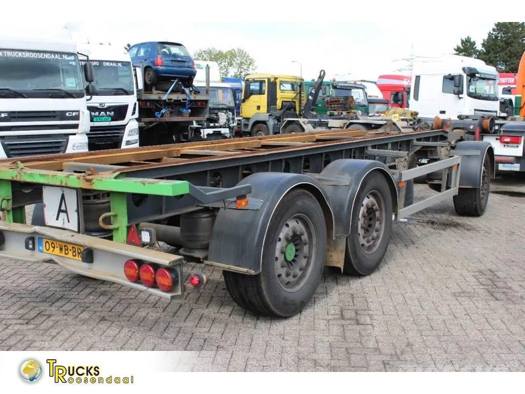 Burg 3X SAF Containerframe/Skiploader trailers