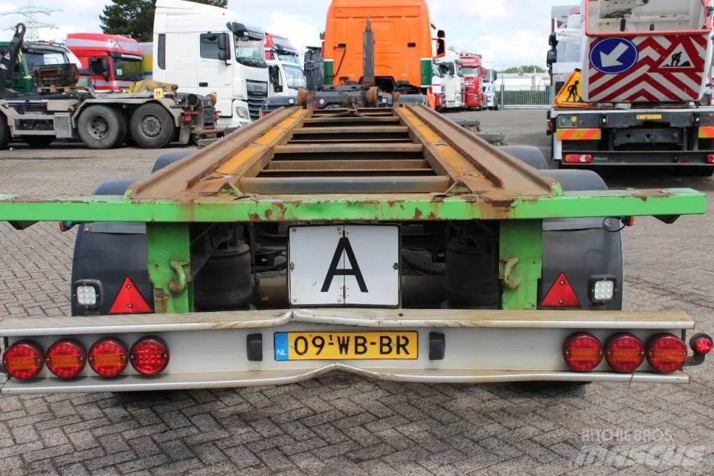 Burg 3X SAF Containerframe/Skiploader trailers