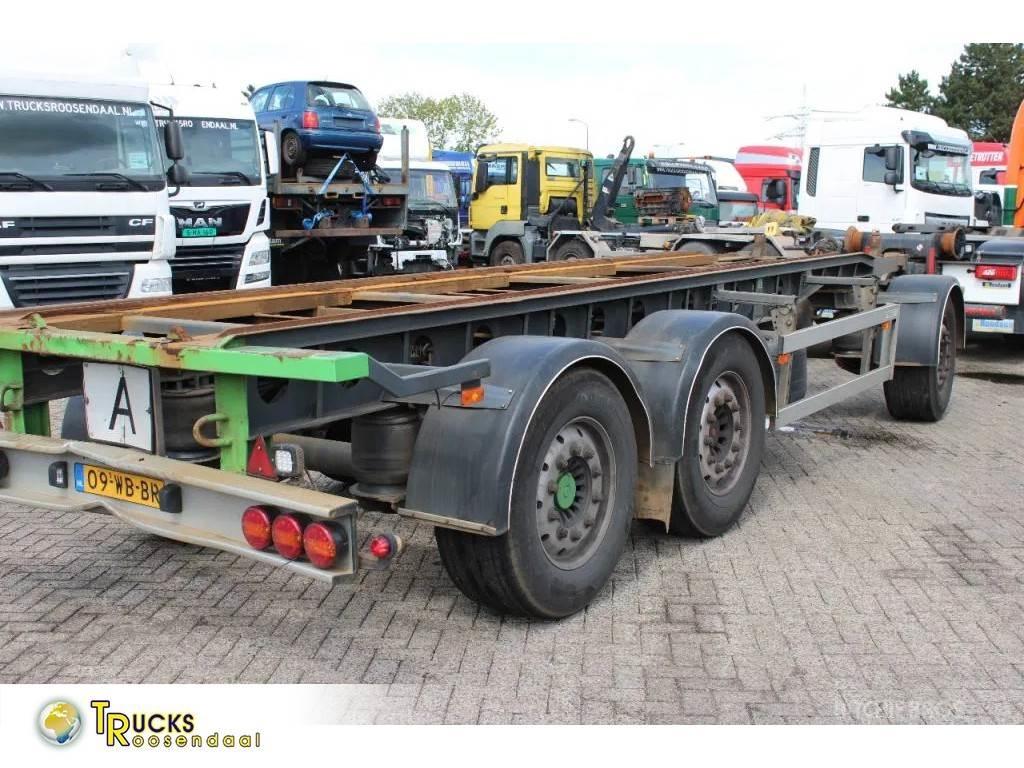Burg 3X SAF Containerframe/Skiploader trailers