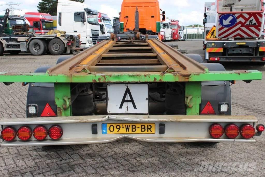 Burg 3X SAF Containerframe/Skiploader trailers