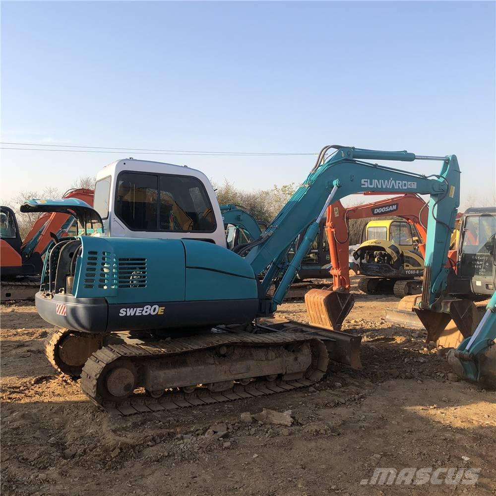 Sunward SWE80E Midi excavators  7t - 12t