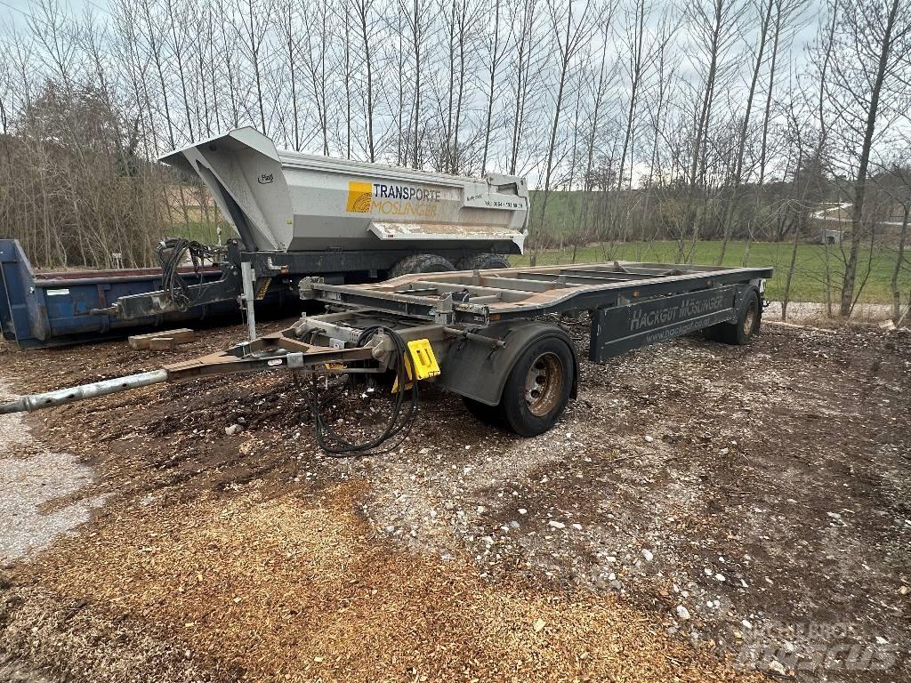Gföllner ACO 2/18 L Containerframe/Skiploader trailers