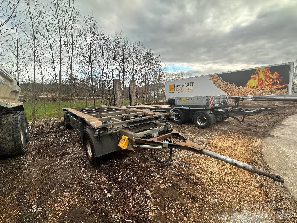 Gföllner ACO 2/18 L Containerframe/Skiploader trailers