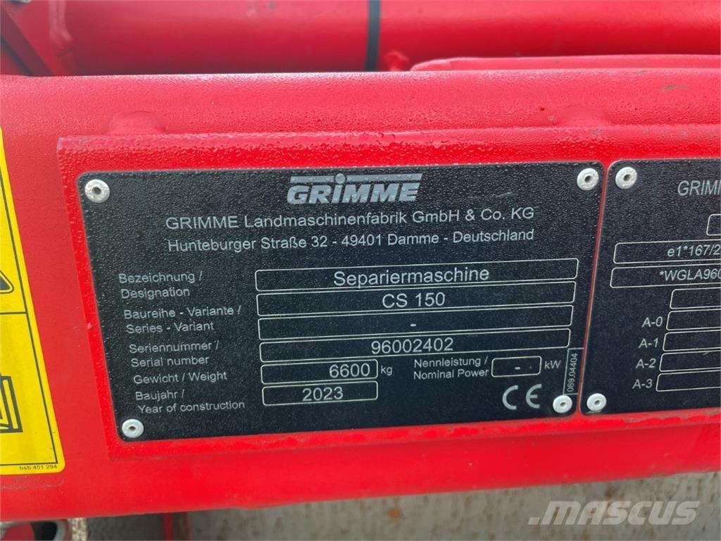 Grimme CS 150 Potato equipment - Others
