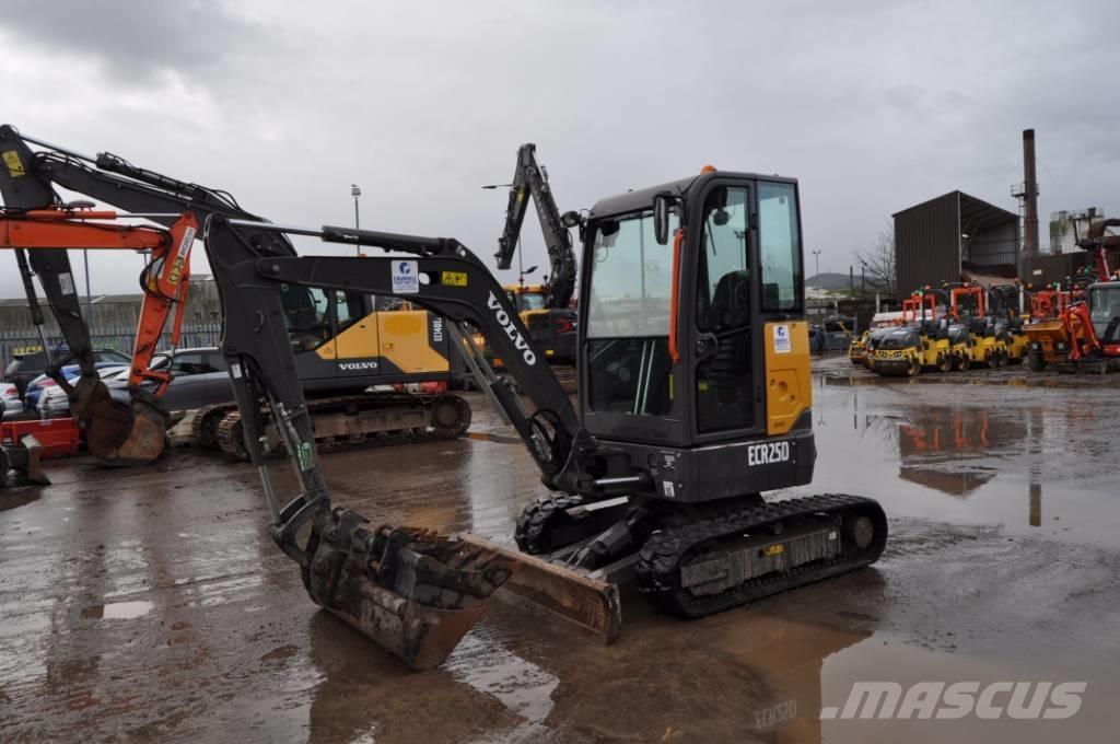 Volvo ECR 25 D Mini excavators < 7t
