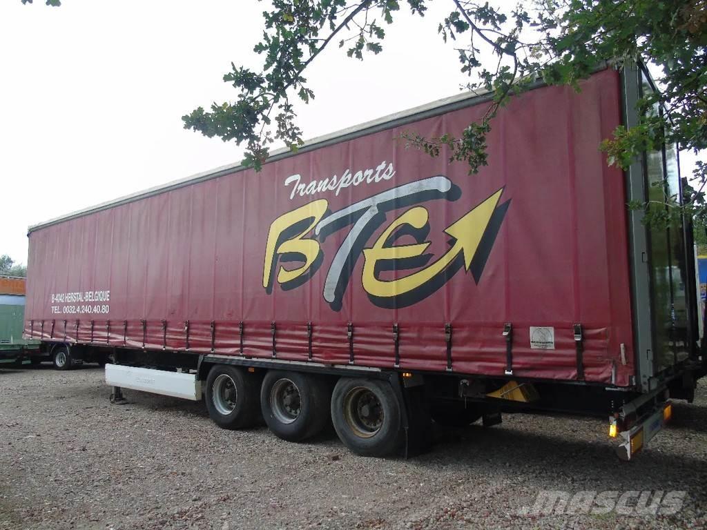 Krone 3x BPW + COIL Curtainsider semi-trailers