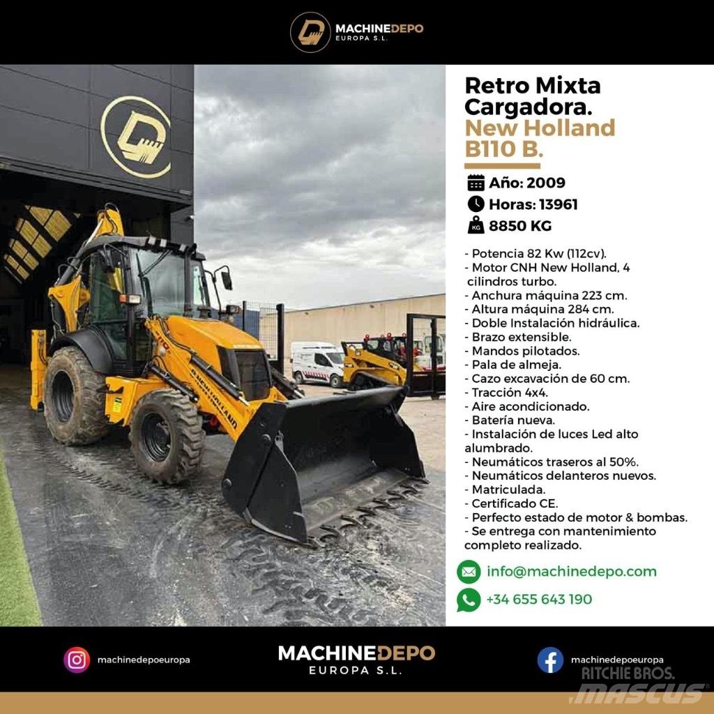 New Holland B 110 B TLB's