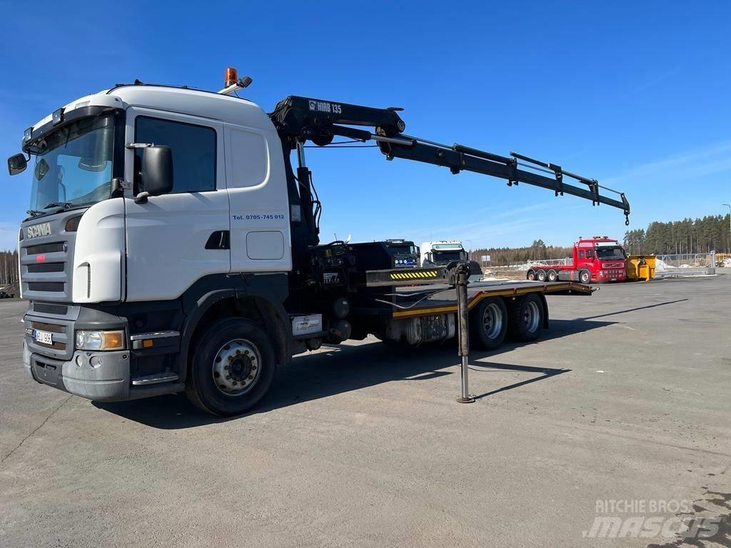 Scania R 420 LB Crane trucks