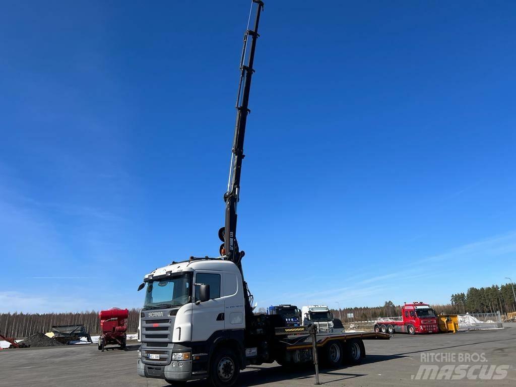 Scania R 420 LB Crane trucks