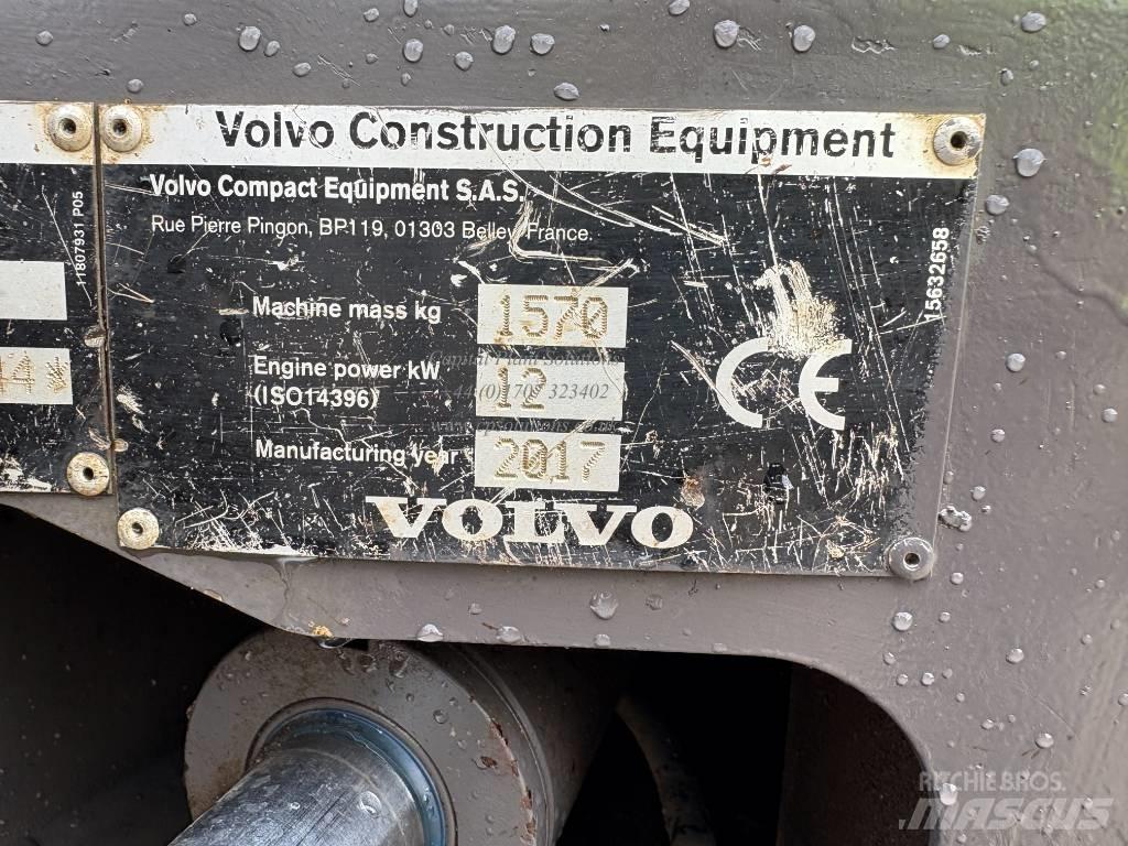 Volvo EC 15 D Mini excavators < 7t