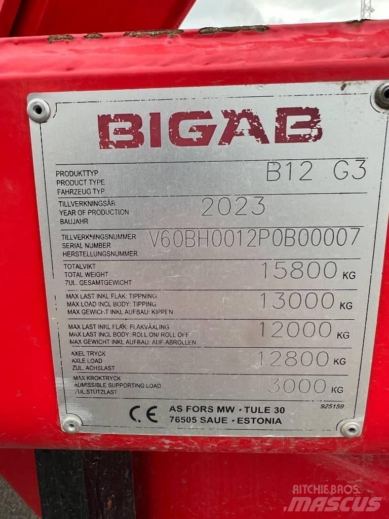 Bigab B 12 All purpose trailer