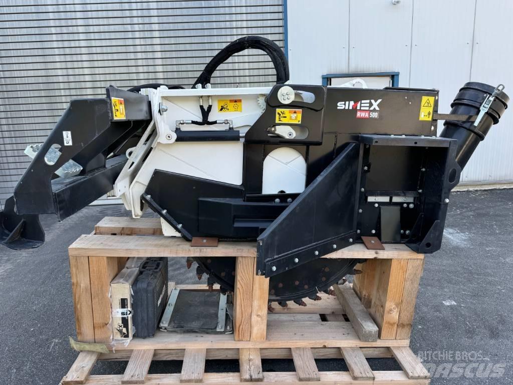 Simex RWA500 Crawler FEL's