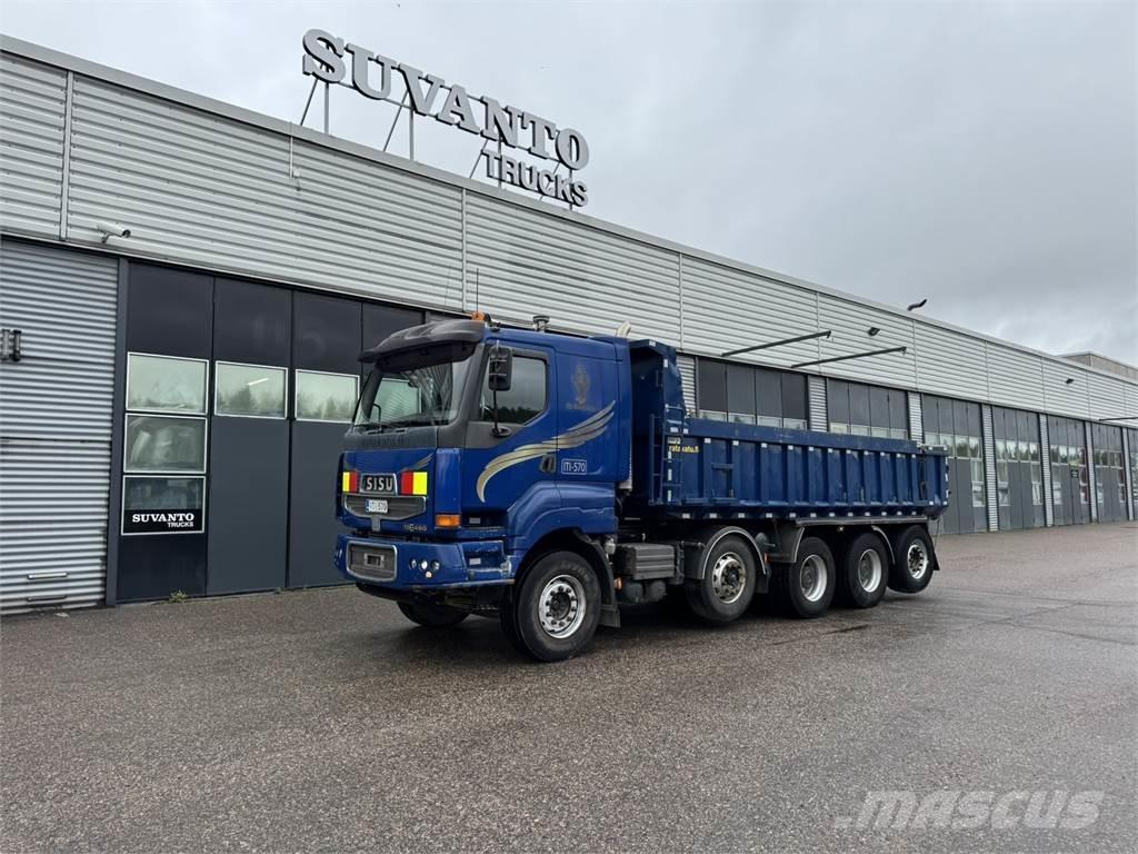 Sisu E12M 10X4 Tipper trucks