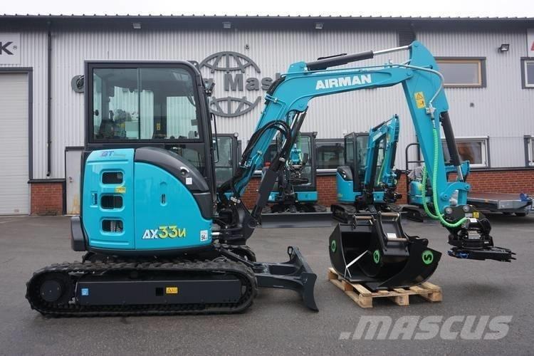 Airman AX 33 U Mini excavators < 7t