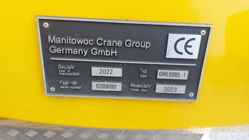 Grove GMK6300L-1 All terrain cranes