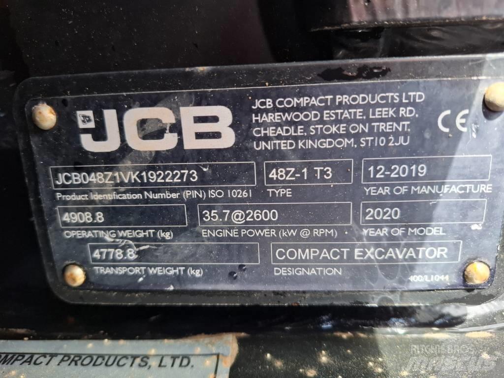 JCB 48 Z-1 Mini excavators < 7t