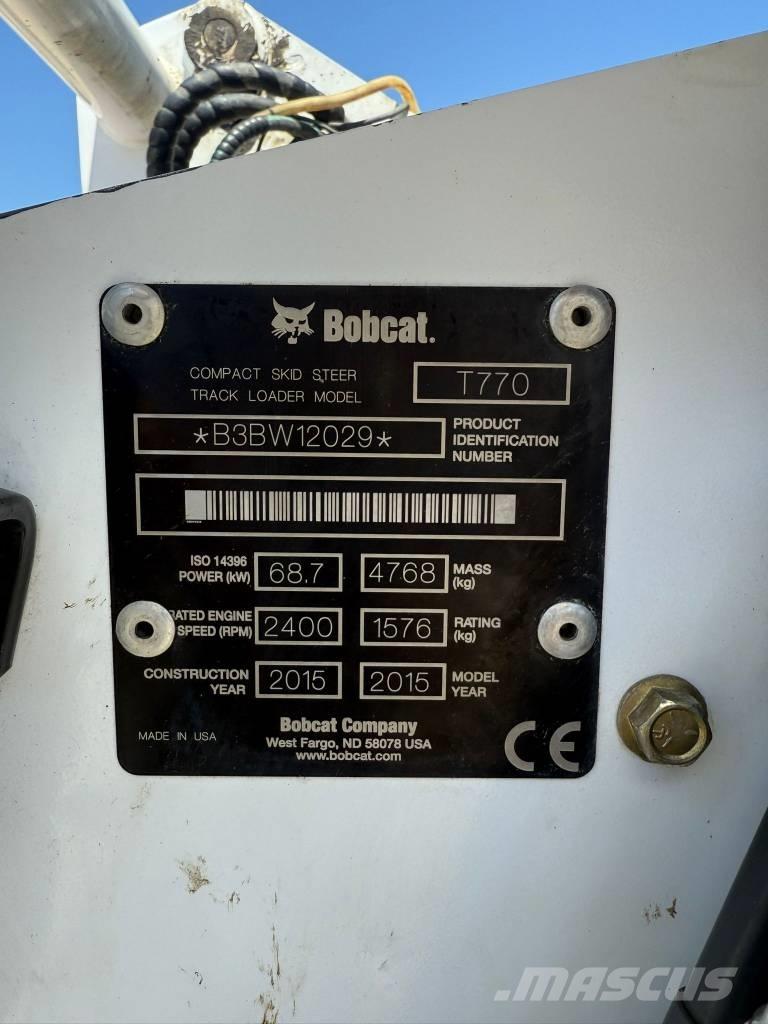 Bobcat T 770 Crawler FEL's