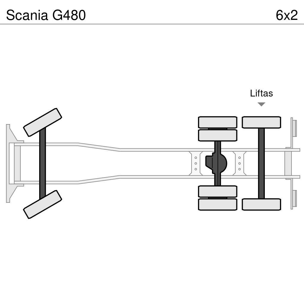 Scania G480 Van Body Trucks