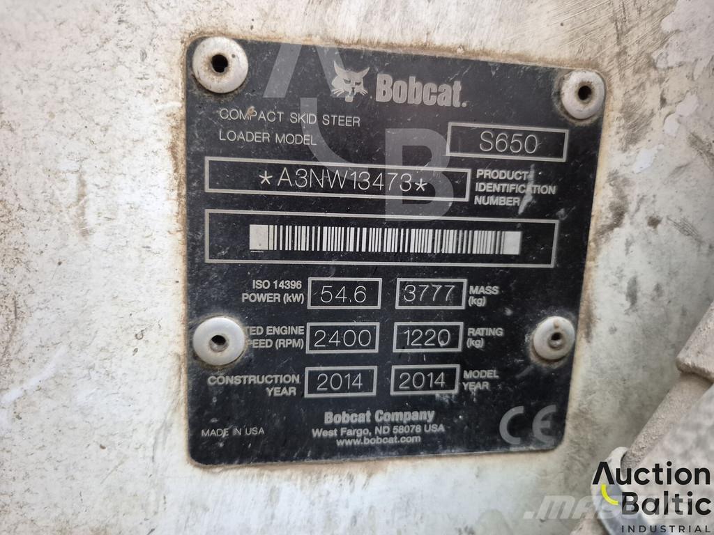 Bobcat S 650 Skid steer loaders