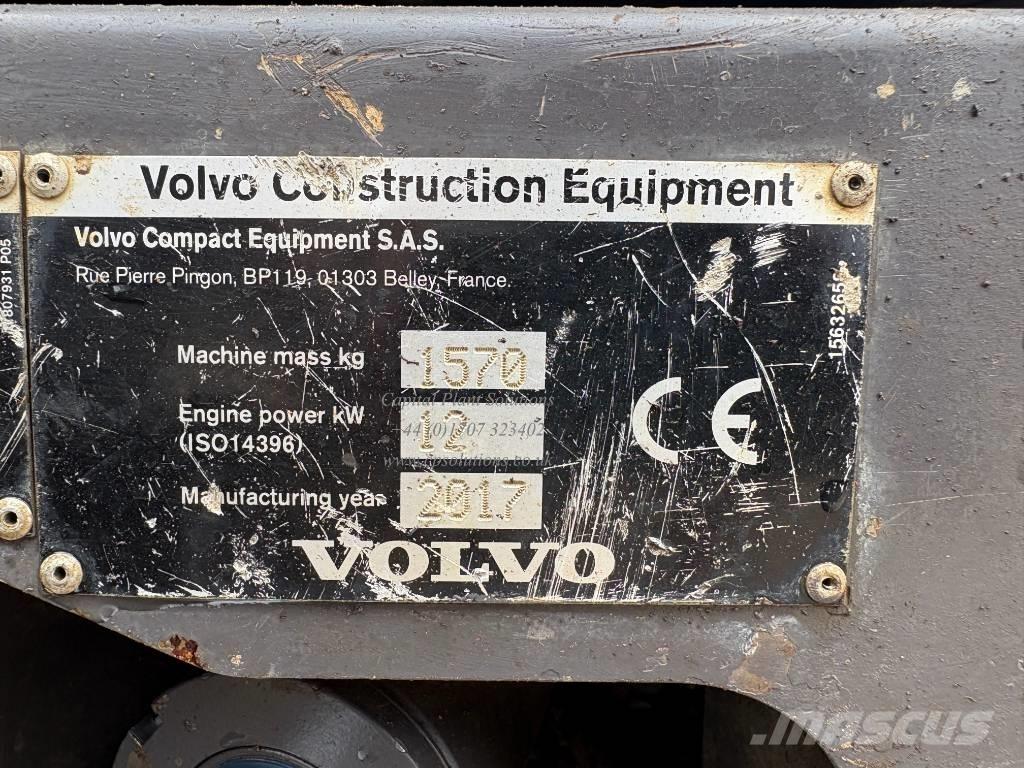 Volvo EC 15 D Mini excavators < 7t